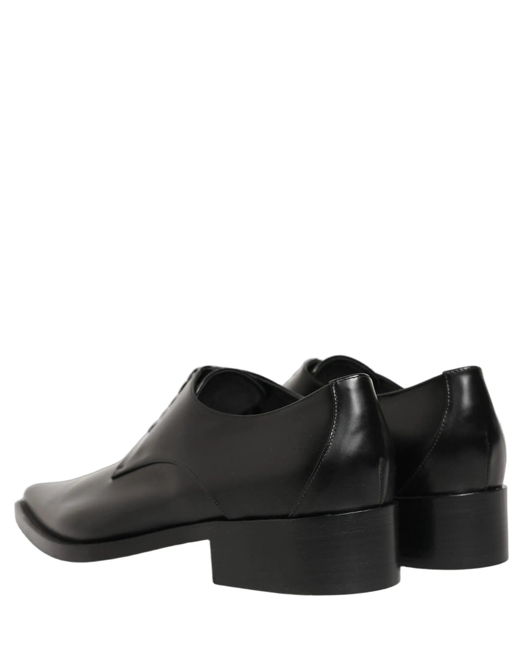 Chaussures habillées Richelieu Dolce & Gabbana en cuir noir à lacets