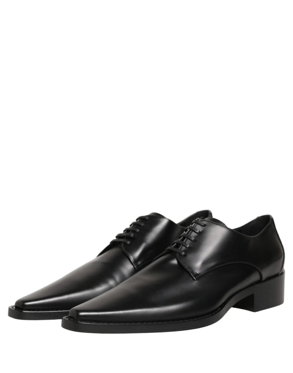 Chaussures habillées Richelieu Dolce & Gabbana en cuir noir à lacets