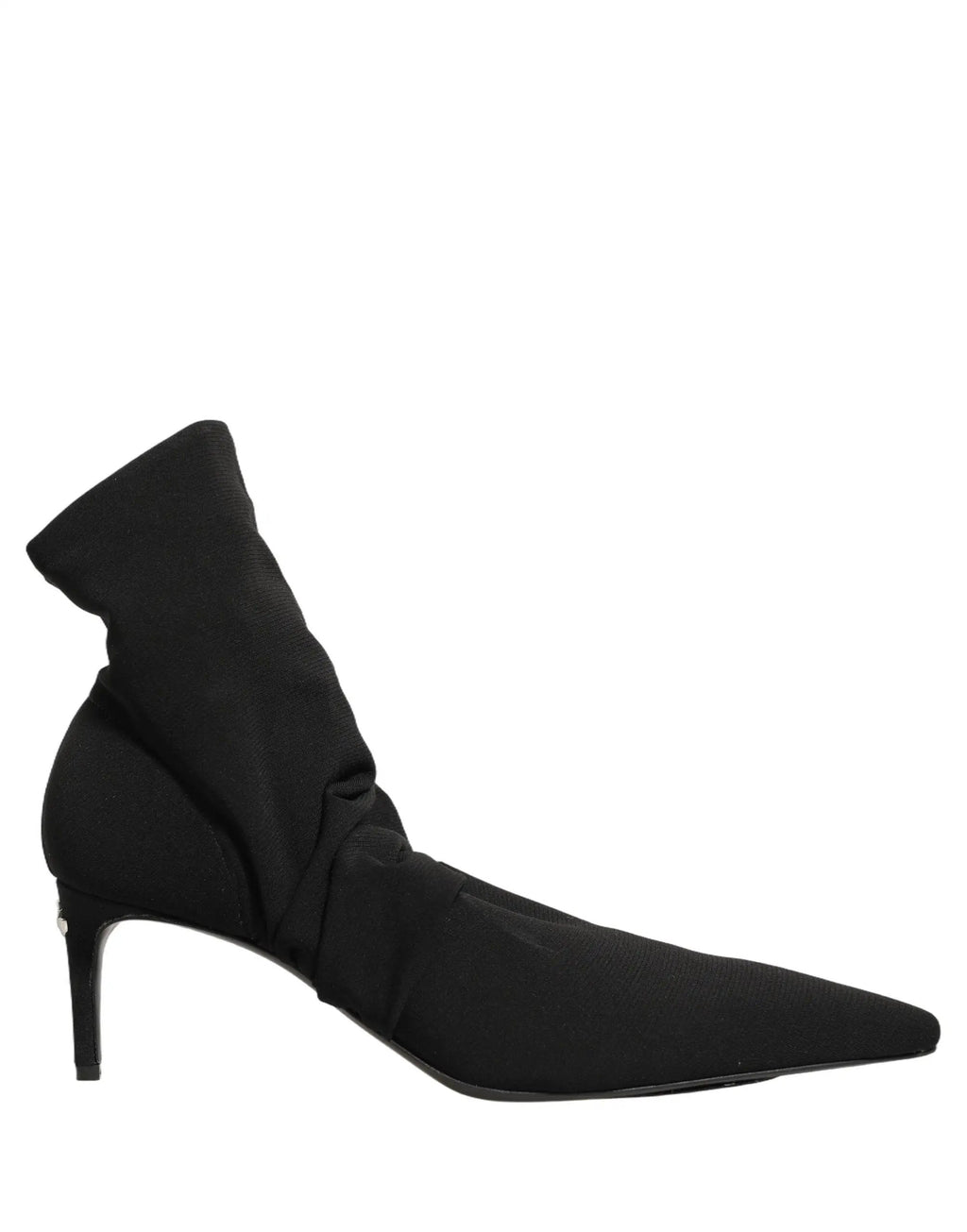 Chaussures Dolce & Gabbana Bottines à talons chaussettes extensibles noires