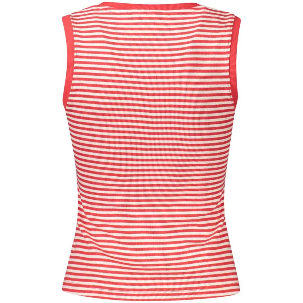 Débardeur femme en coton rouge Tommy Hilfiger