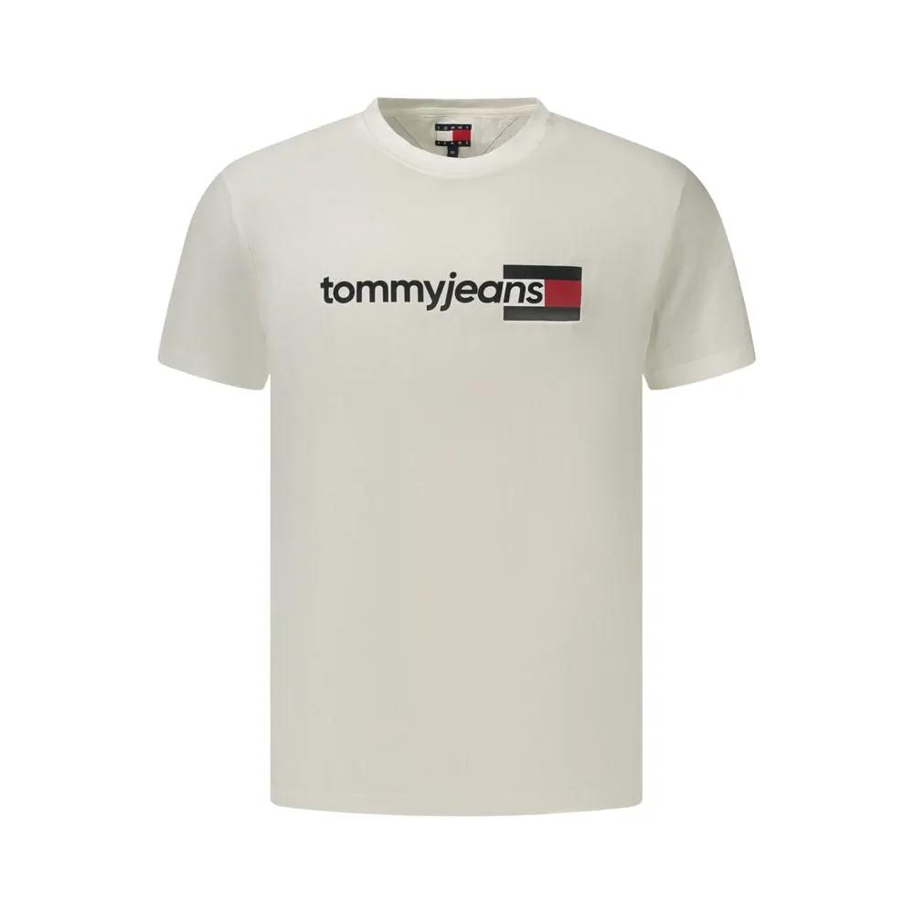 Tommy Hilfiger Bianco Cotton Men's T-Shirt