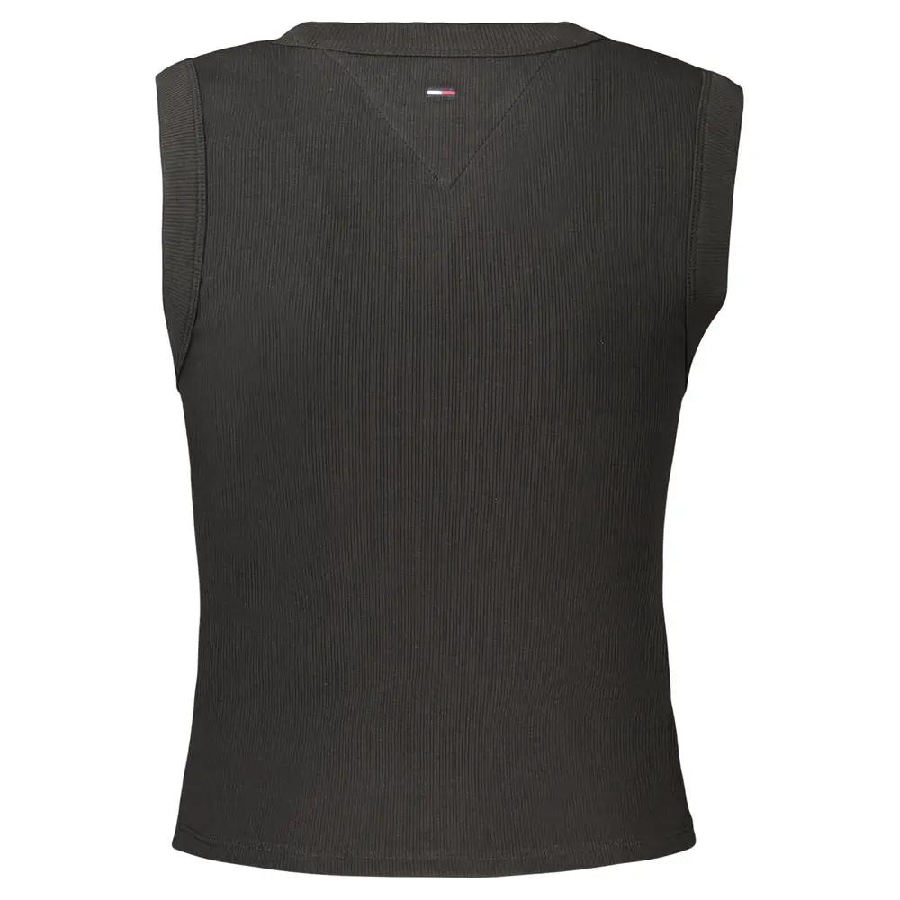 Débardeur Tommy Hilfiger en coton noir pour femme