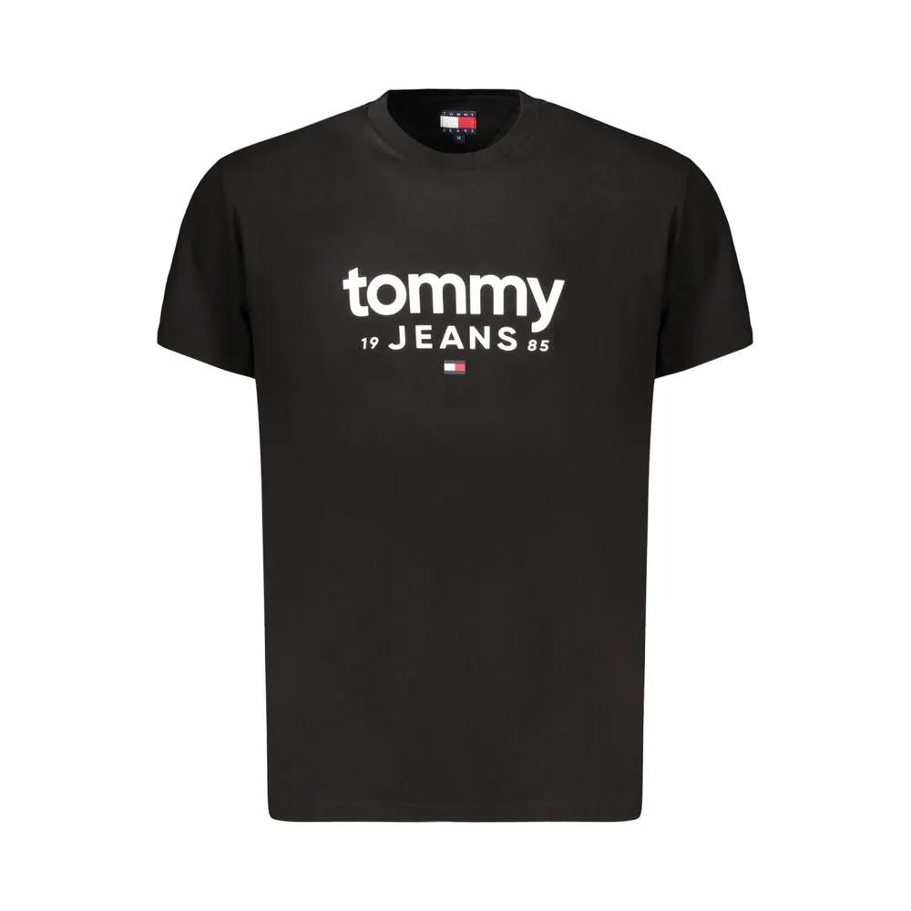 T-shirt homme Tommy Hilfiger en coton noir