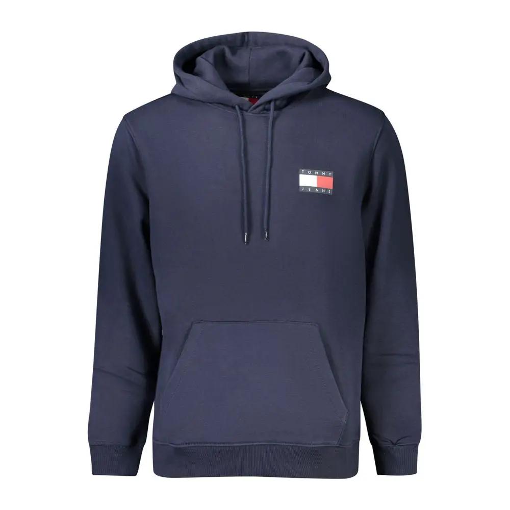 Sweat-shirt Tommy Hilfiger bleu en coton pour homme