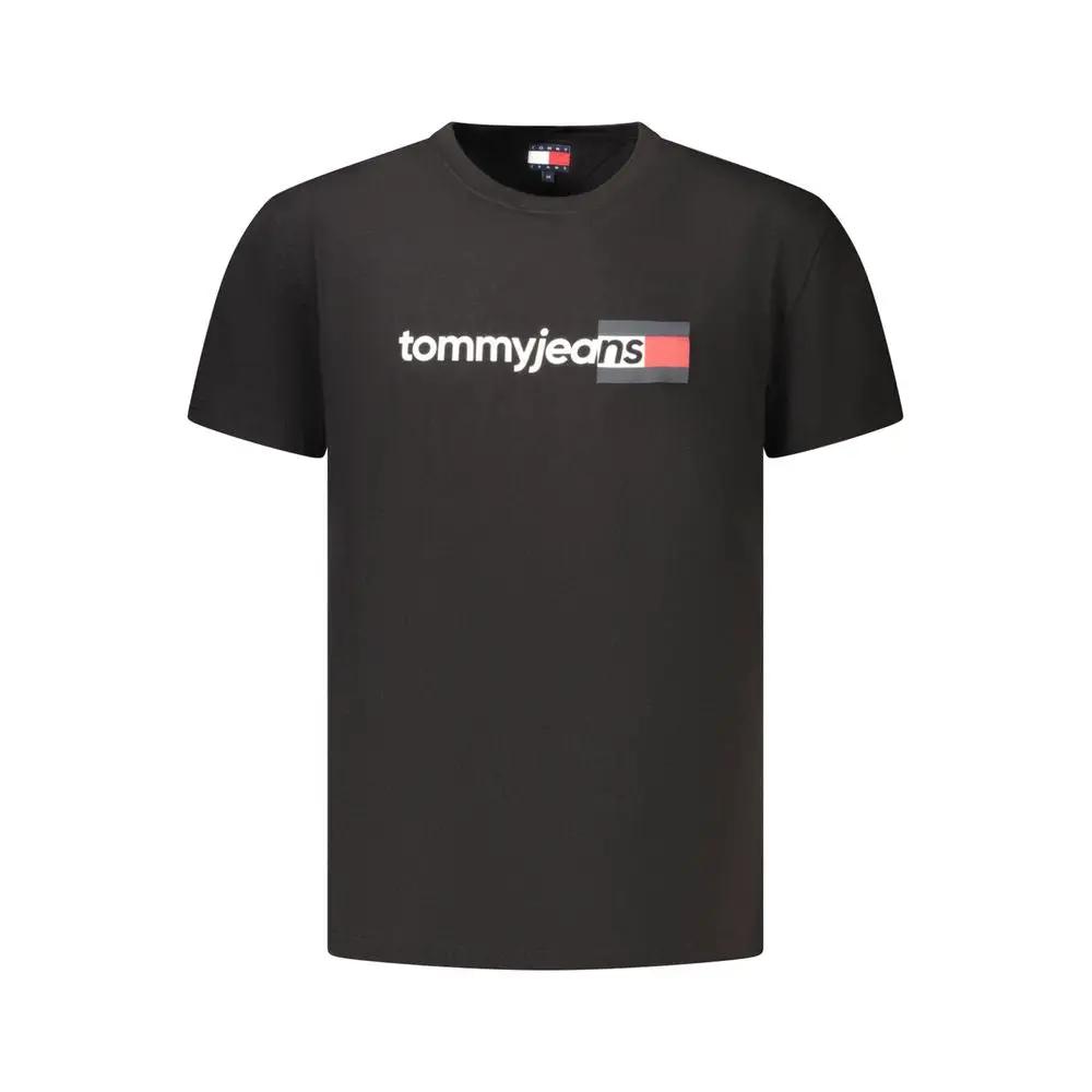 T-shirt homme Tommy Hilfiger en coton noir