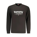 Sweat-shirt noir en coton Tommy Hilfiger