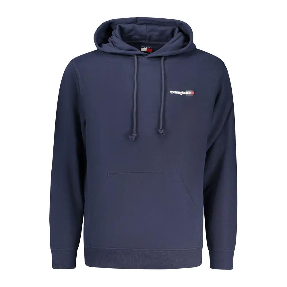 Tommy Hilfiger Blue Cotton Sweatshirt
