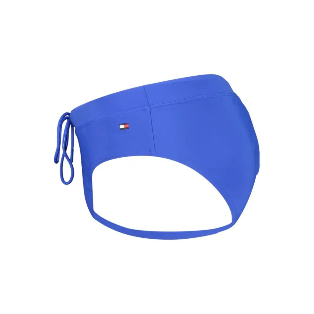 Slip de bain en polyester bleu Tommy Hilfiger