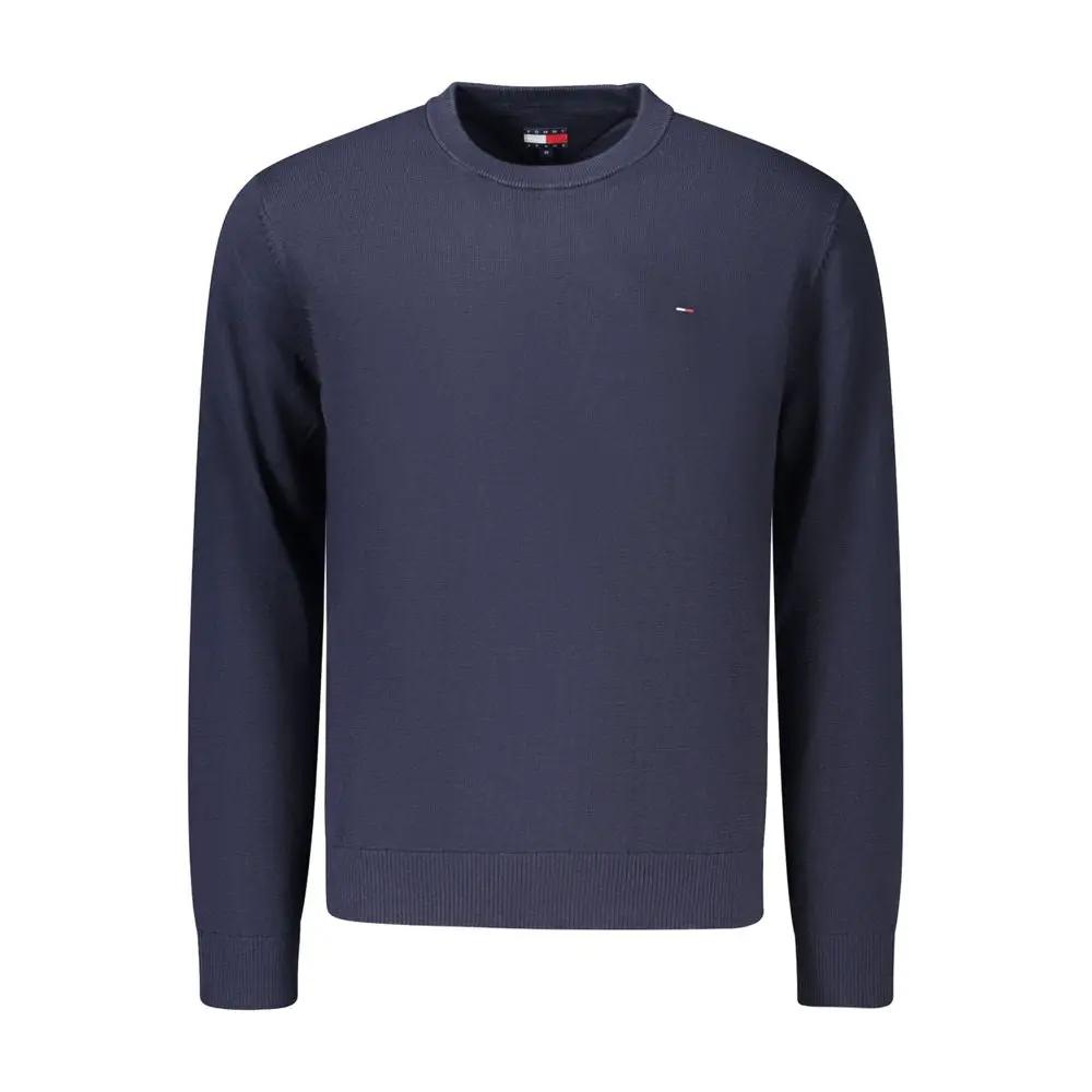 Sweat-shirt bleu en coton Tommy Hilfiger