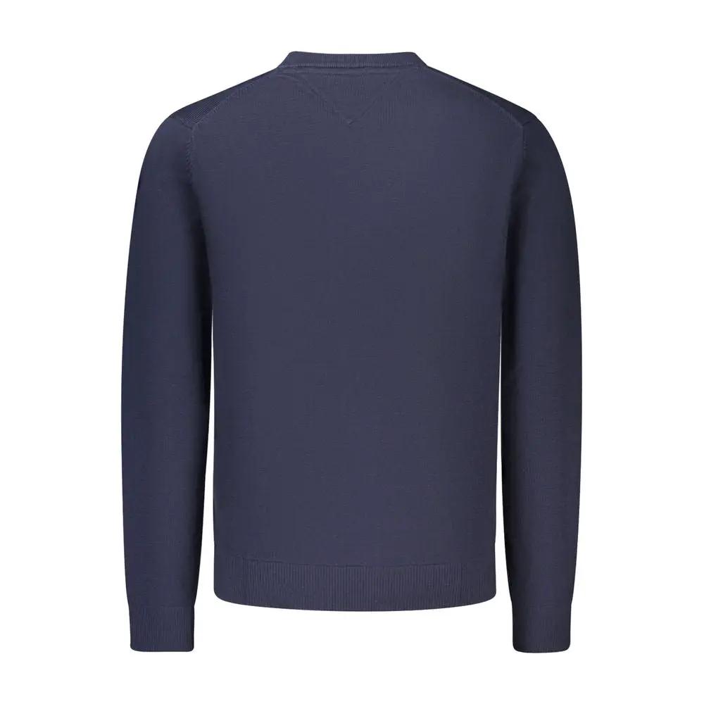 Sweat-shirt bleu en coton Tommy Hilfiger