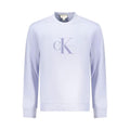 Sweat-shirt en coton violet Calvin Klein