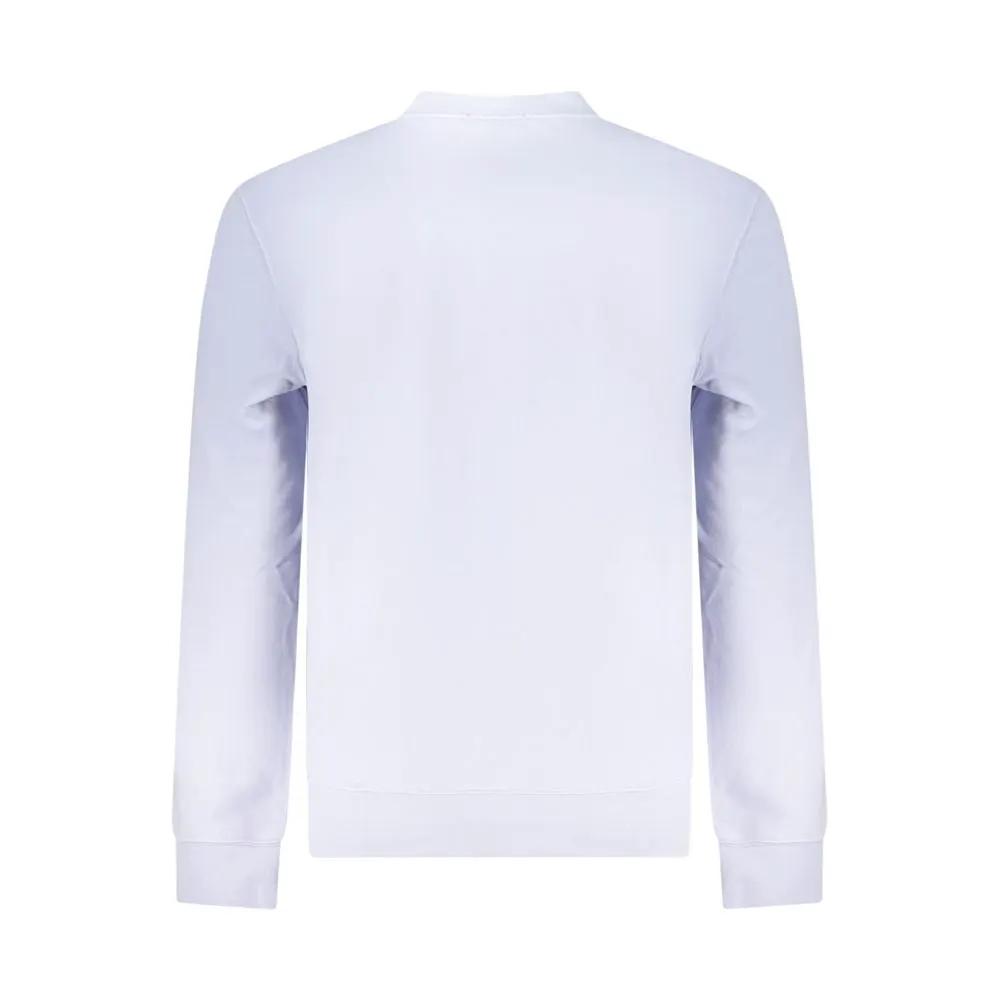 Sweat-shirt en coton violet Calvin Klein