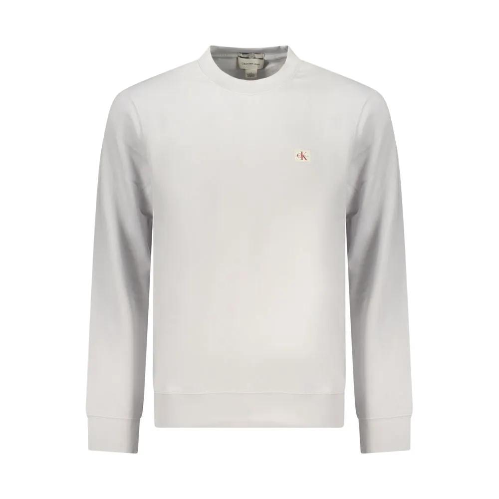 Calvin Klein Gray Cotton Sweatshirt