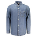 Chemise homme Calvin Klein en coton bleu