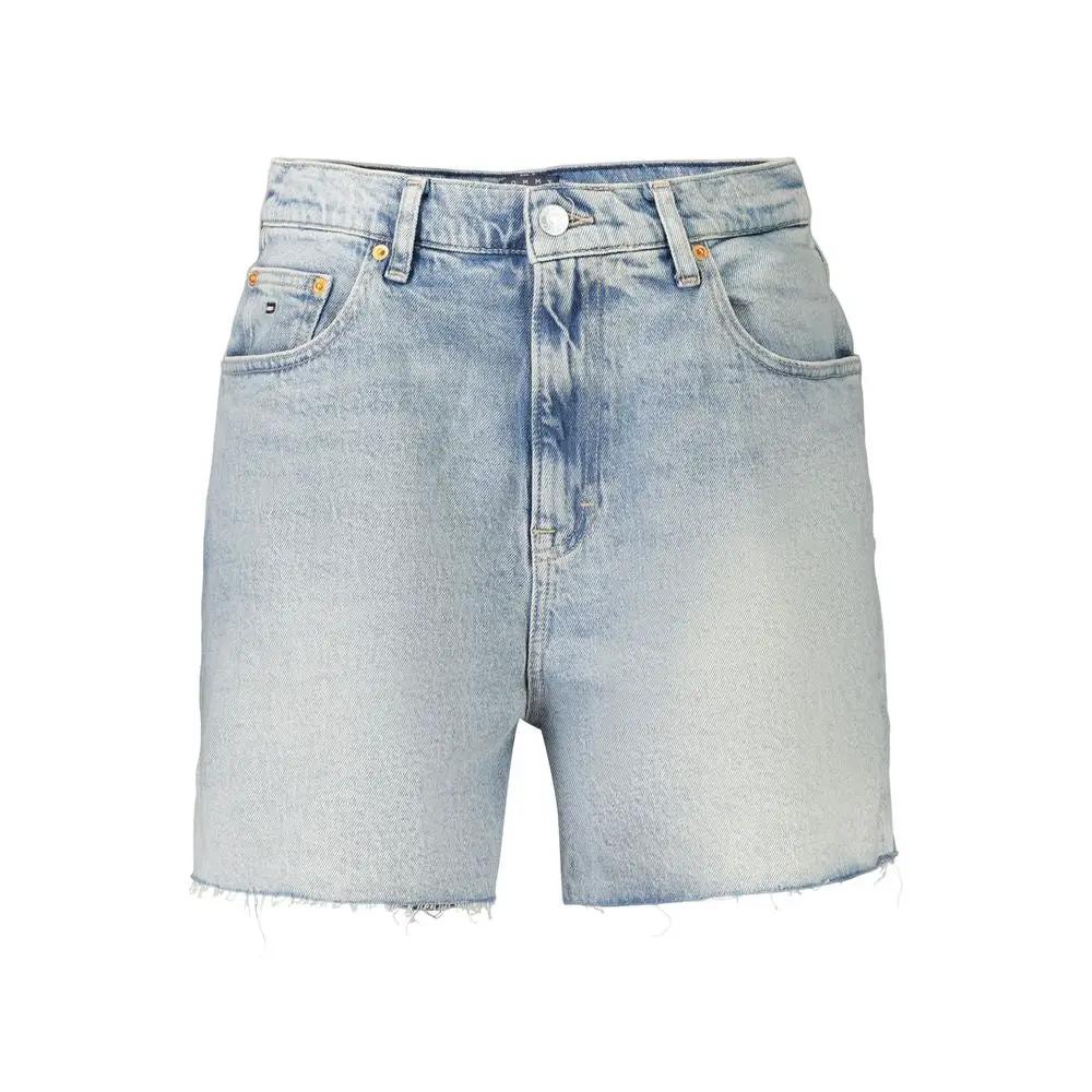 Tommy Hilfiger Azzurro Cotton Women's Short
