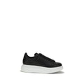 Baskets à plateforme Alexander McQueen Bos Taurus en cuir de veau noir
