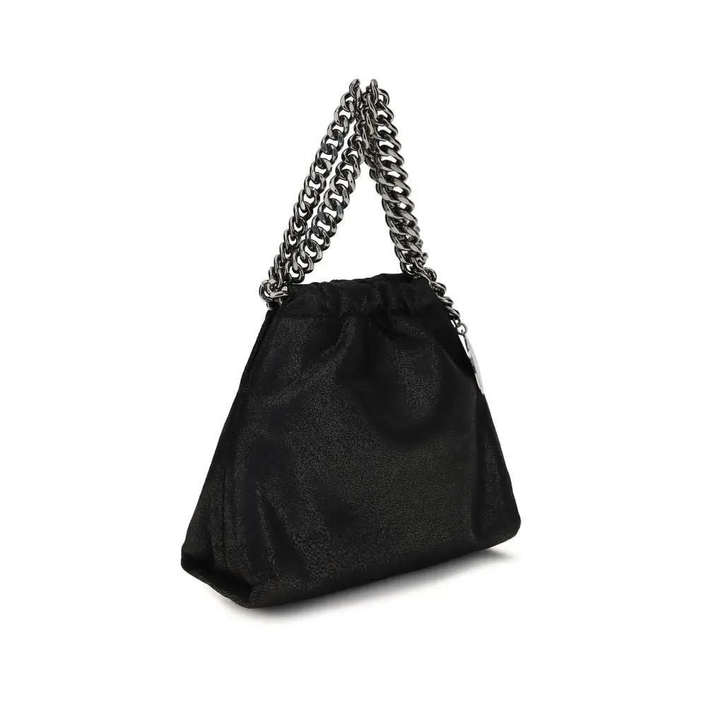 Stella McCartney Black Polyester Shoulder Bag