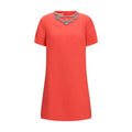 Robe décontractée Valentino en laine multicolore Oves Aries