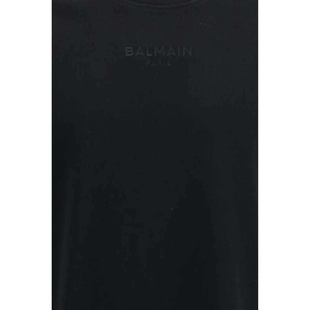T-shirt Balmain en coton noir