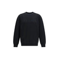 Balmain Black Cotton Sweatshirt