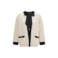 Gilet Valentino en coton beige