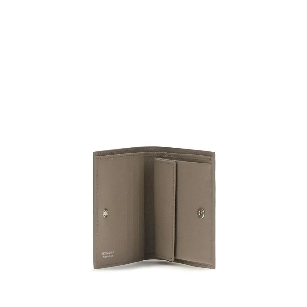 Sac à bandoulière Ferragamo en cuir de veau beige Bos Taurus