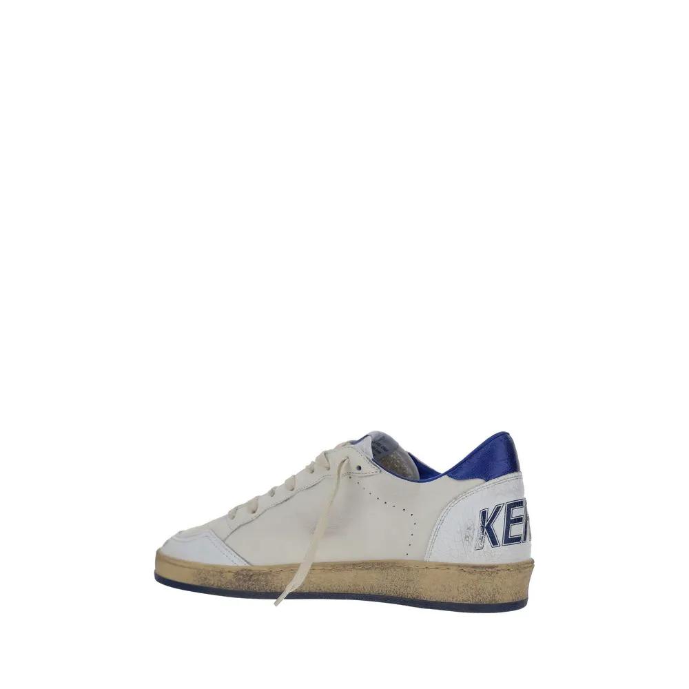 Baskets basses Golden Goose Bos Taurus en cuir de veau blanc