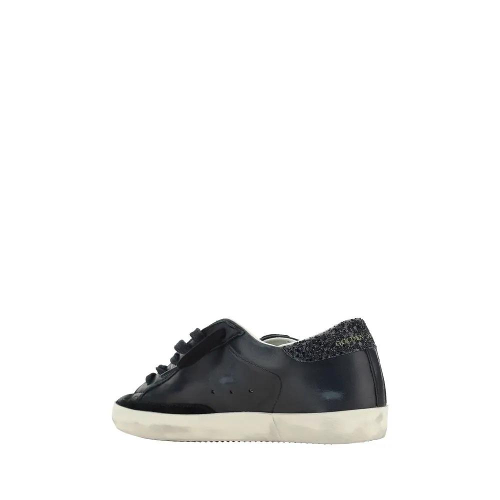 Baskets Golden Goose noires en agneau Ovis Aries Aries