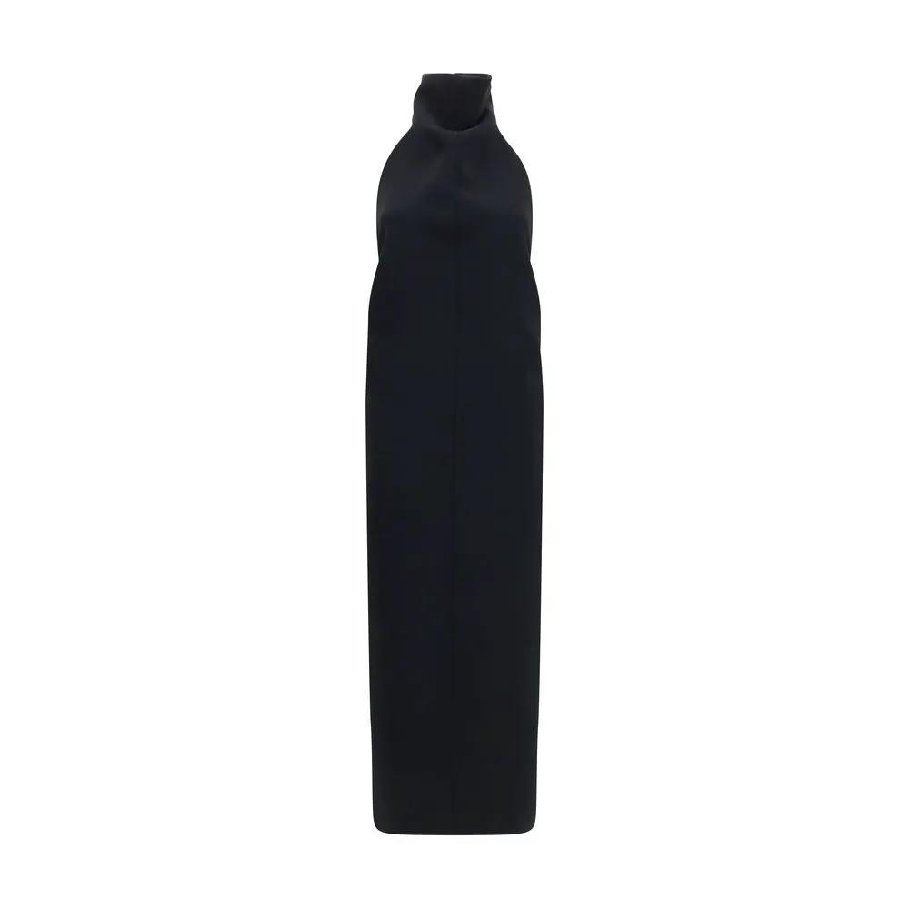 Khaite Black Polyester Cocktail Dress