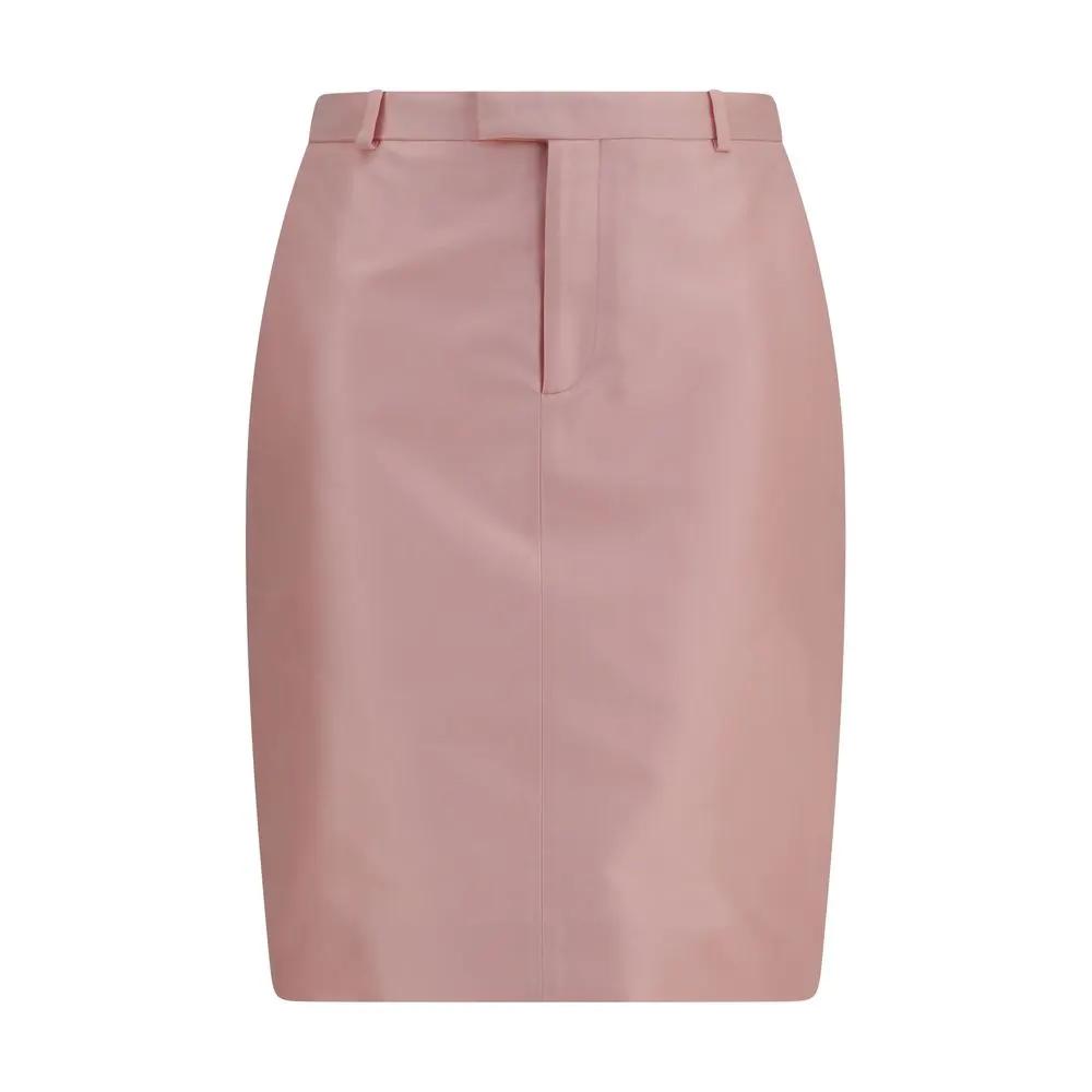 Mini-jupe en soie multicolore Gucci