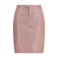 Mini-jupe en soie multicolore Gucci