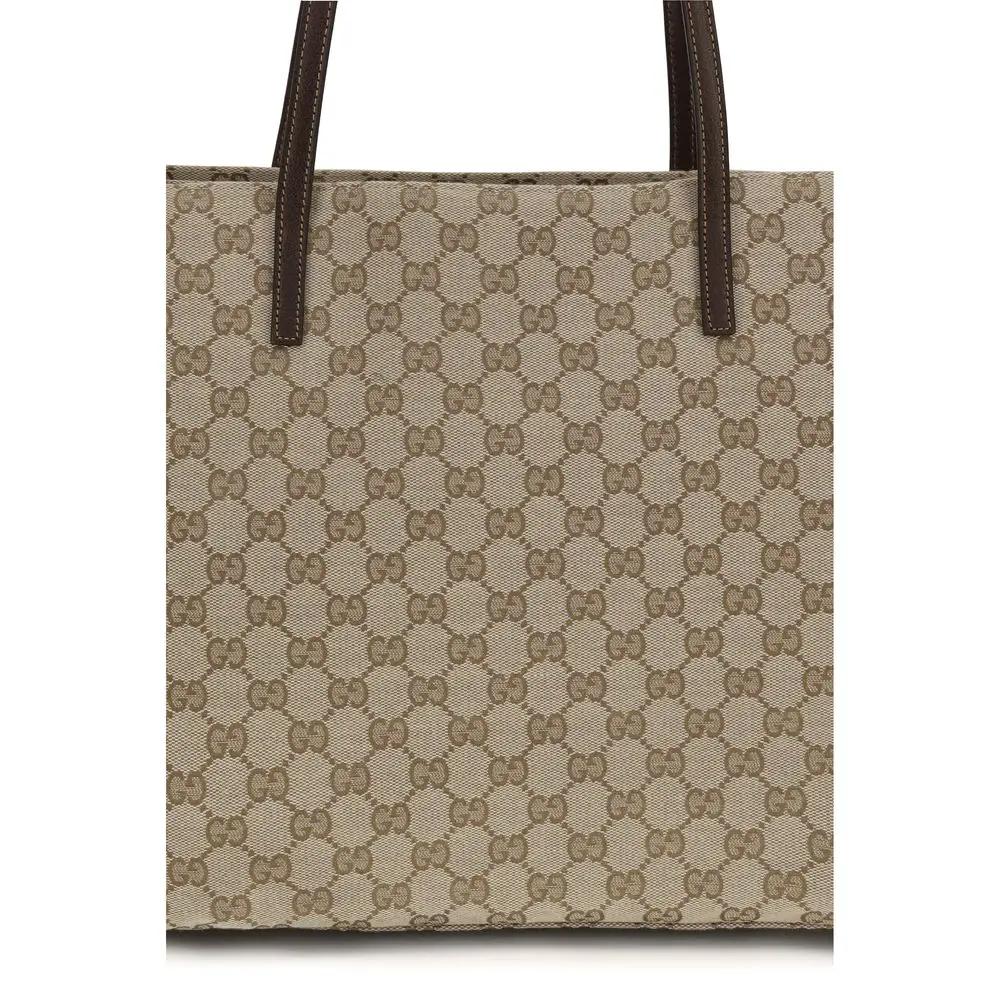 Gucci Beige Fabric Handbag