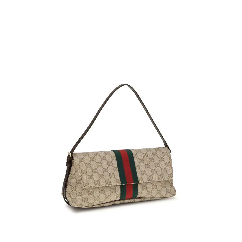 Sac à main Gucci en tissu beige
