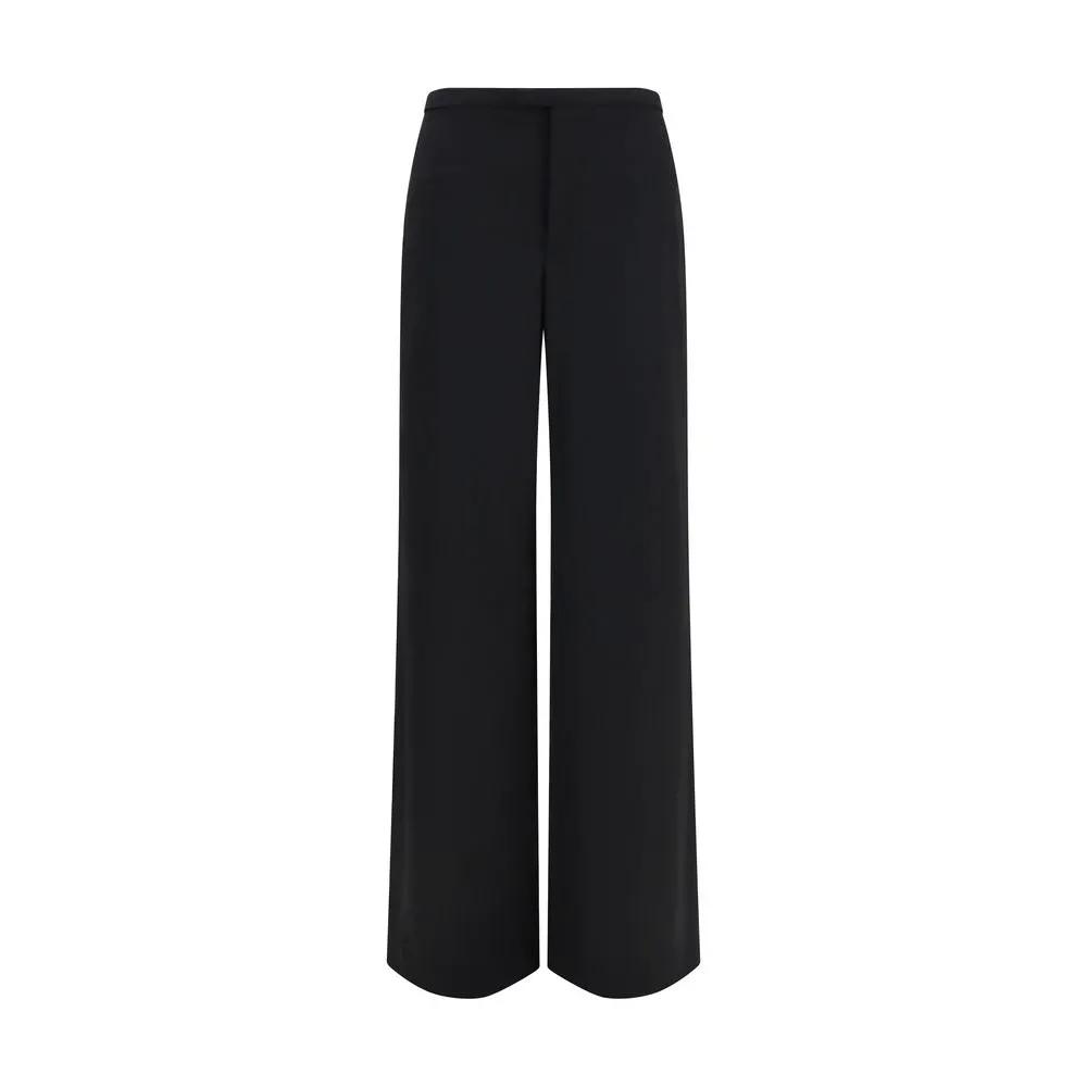 Gucci Black Wool Oves Aries Casual Pants