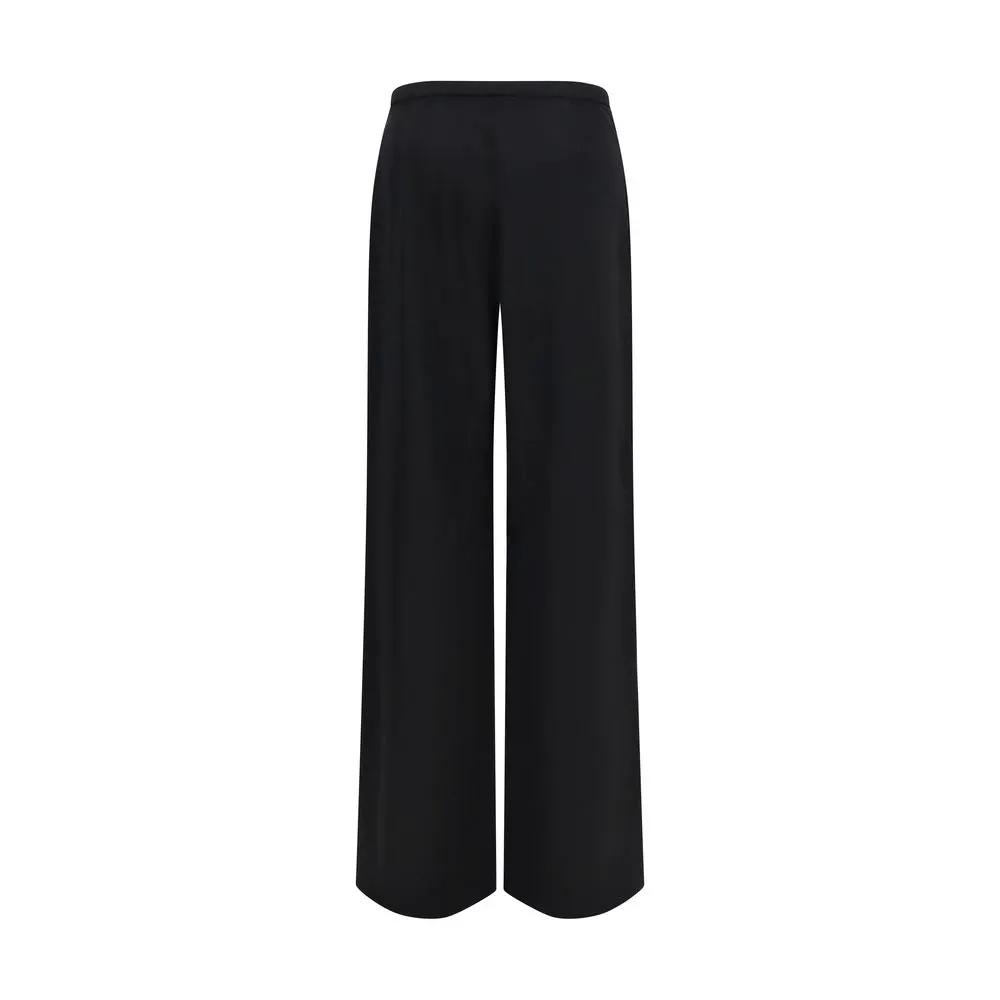 Gucci Black Wool Oves Aries Casual Pants