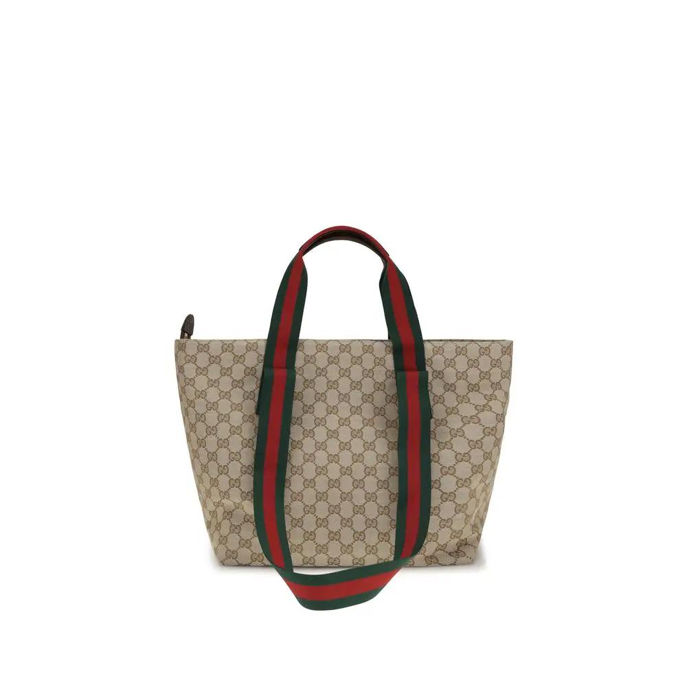 Gucci Beige Fabric Shoulder Bag
