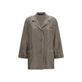 Chemise habillée en soie beige Gucci