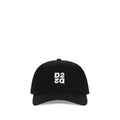 Casquette en coton noir Dsquared² (casquette de baseball)