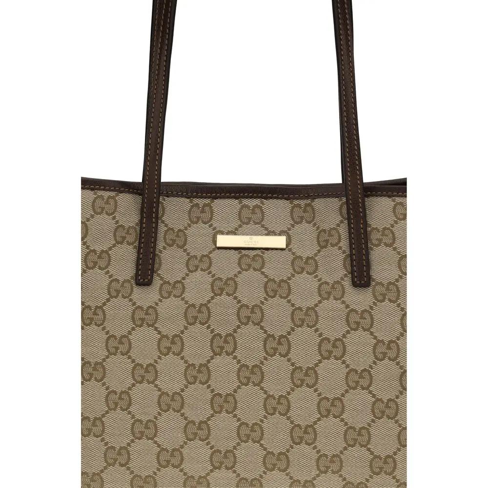 Sac à main Gucci en tissu beige