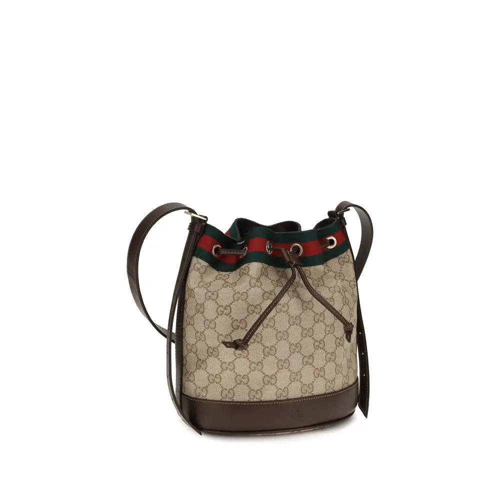 Sac à main Gucci en tissu beige