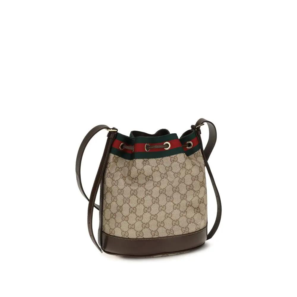 Sac à main Gucci en tissu beige