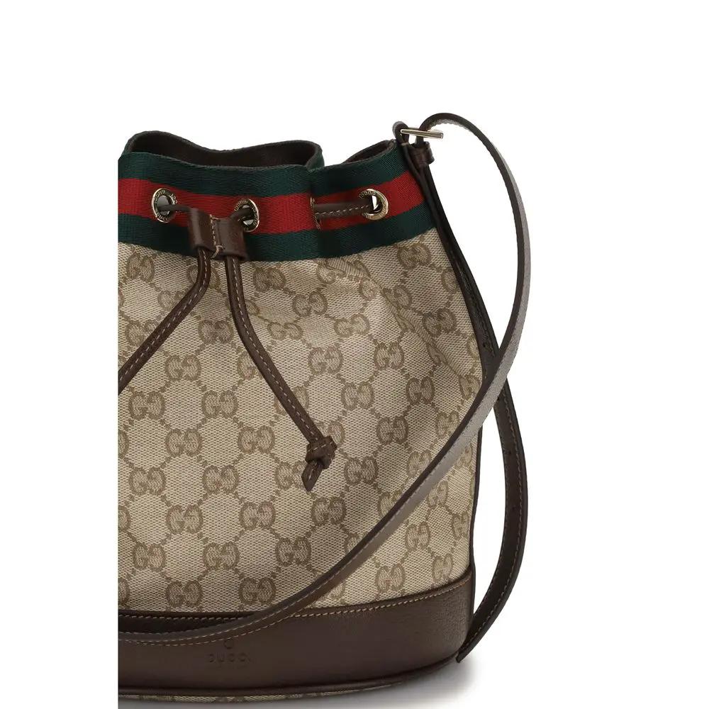 Sac à main Gucci en tissu beige
