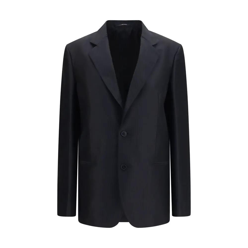 Gucci Black Silk Jacket