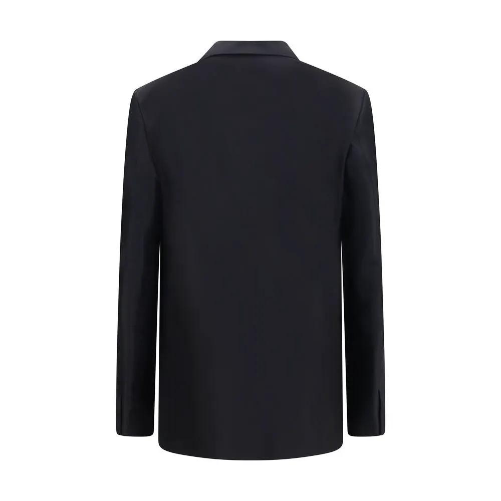 Gucci Black Silk Jacket