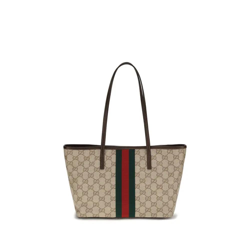 Gucci Beige Fabric Handbag