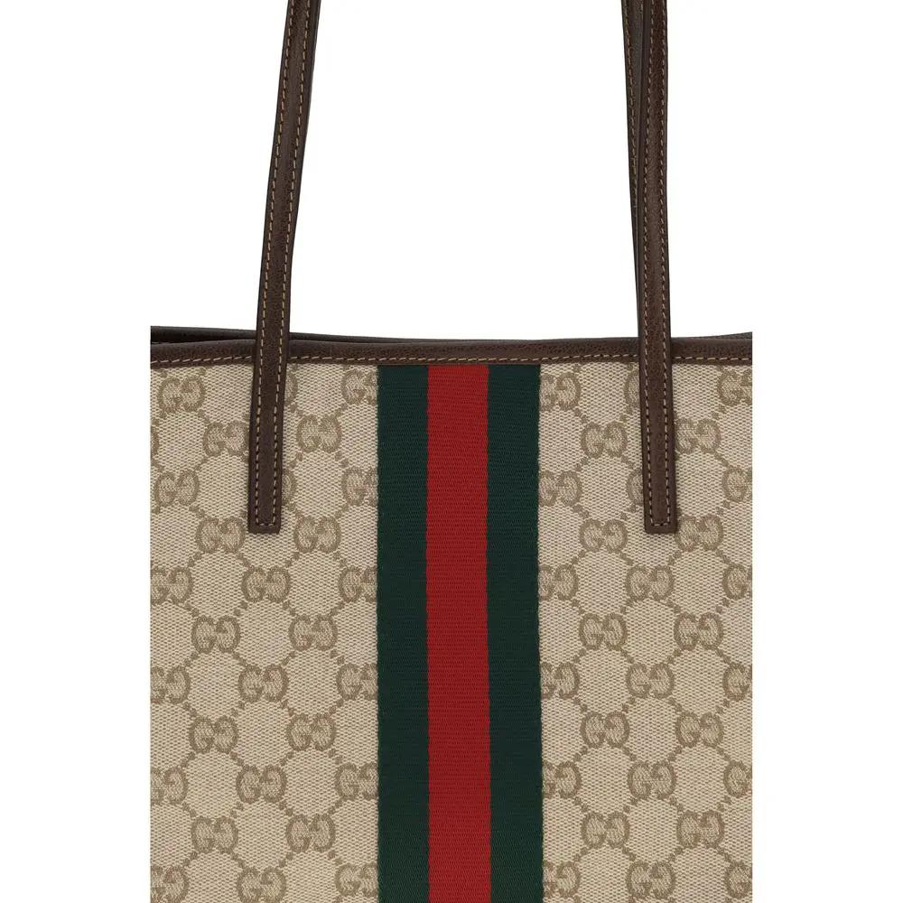 Gucci Beige Fabric Handbag
