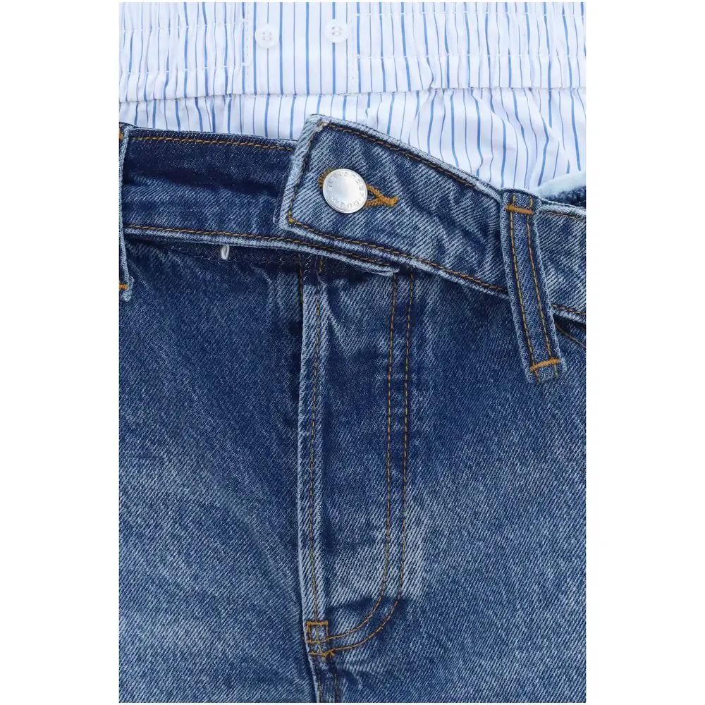 Short en jean bleu Alexander Wang