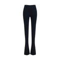 Pantalon évasé en viscose noir Gucci