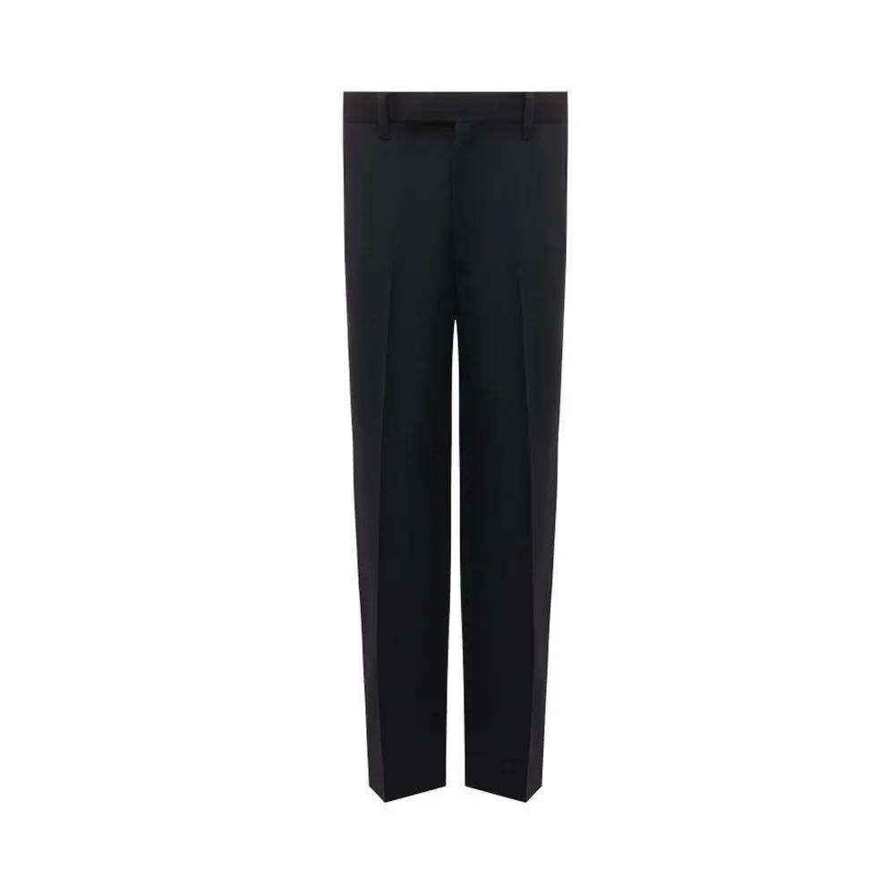 Pantalon de costume Prada en laine bleue