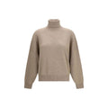 Brunello Cucinelli Brown Cashmere Turtleneck